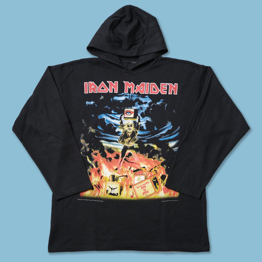 Vintage Iron Maiden Hoody XLarge