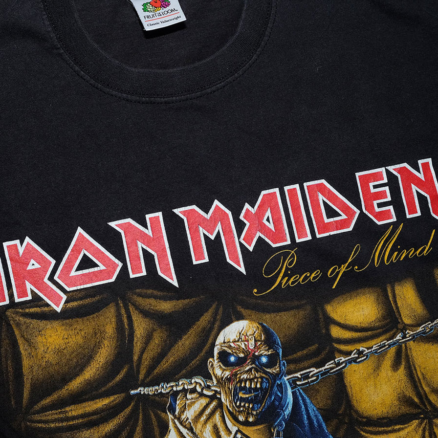 2005 Iron Maiden T-Shirt Large - Double Double Vintage