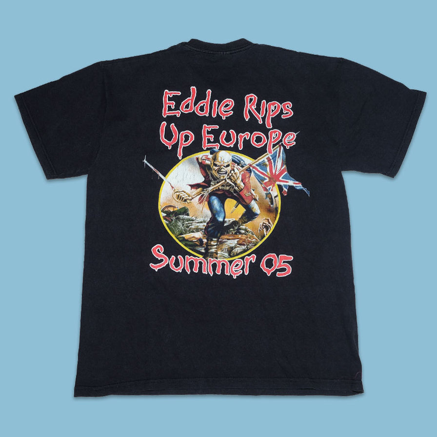 2005 Iron Maiden T-Shirt Large - Double Double Vintage