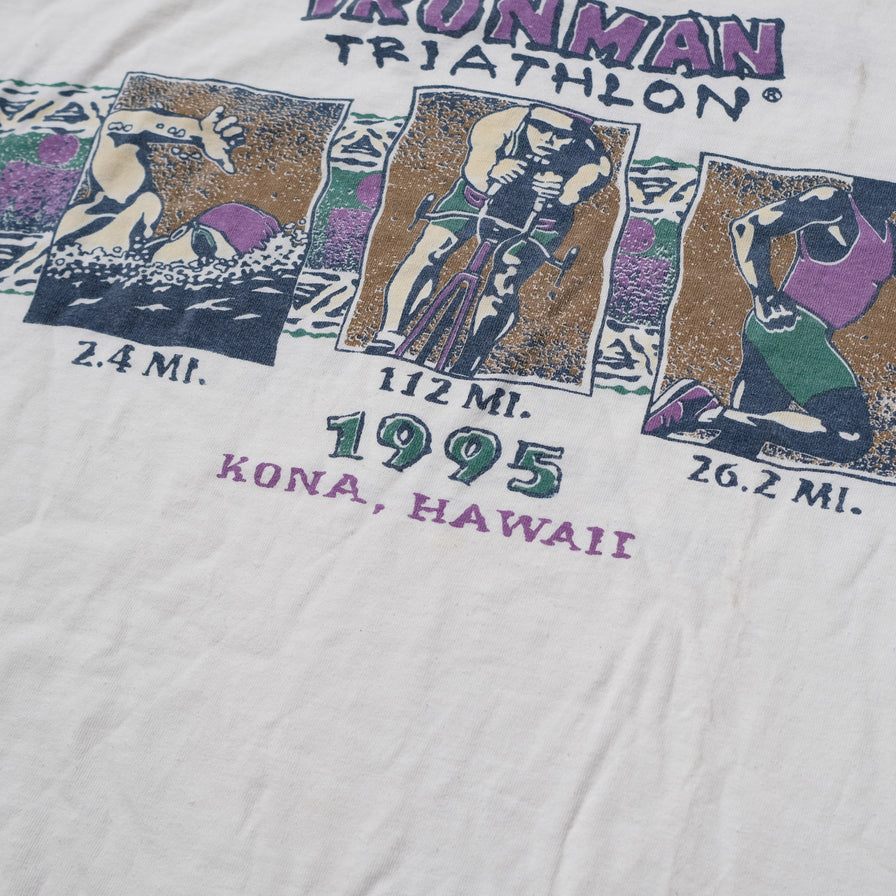 Vintage 1995 Iron Man Hawaii T-Shirt XLarge