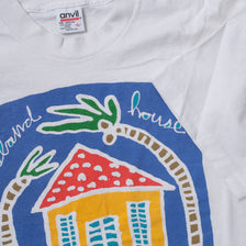 Vintage 1995 Big Hed Designs island house T-Shirt Large