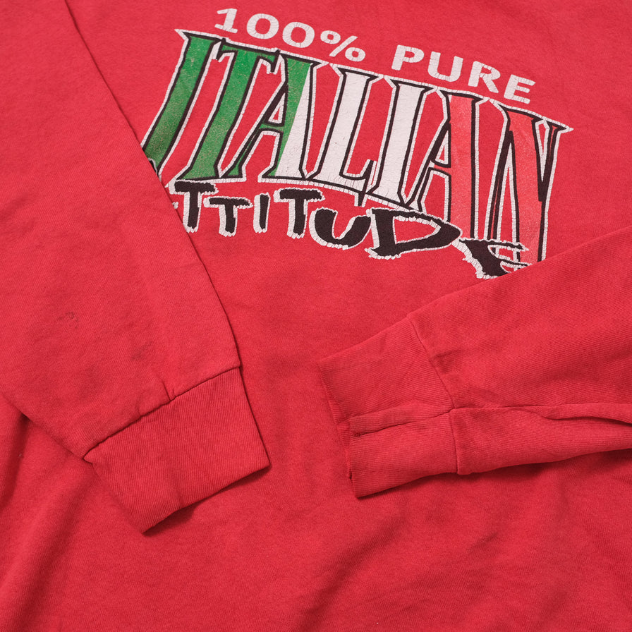 Vintage Italian Attitude Sweater XLarge