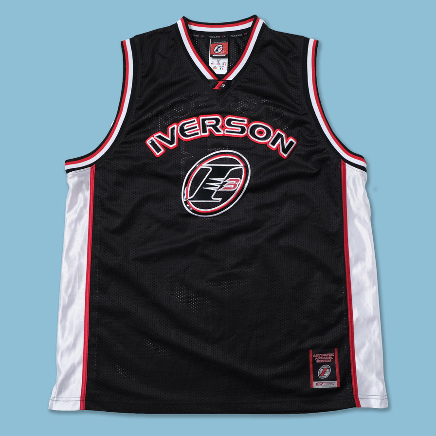 Vintage Reebok Iverson Jersey XLarge Double Double Vintage