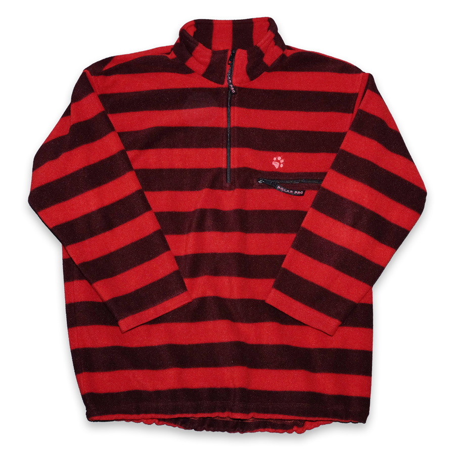 Vintage Jack Wolfskin Q-Zip Fleece XLarge / XXL - Double Double Vintage