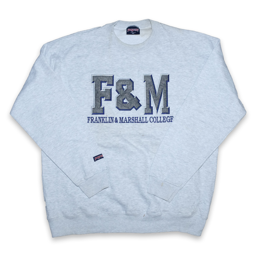 Vintage F&M College Sweater XLarge - Double Double Vintage