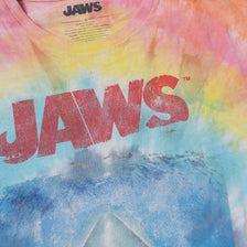 Vintage Jaws Tie Dye T-Shirt Large
