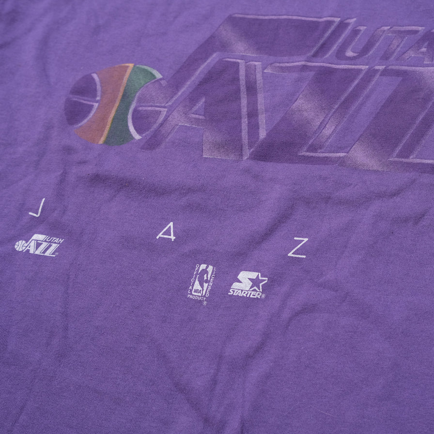 Vintage Deadstock Starter Utah Jazz T-Shirt Large