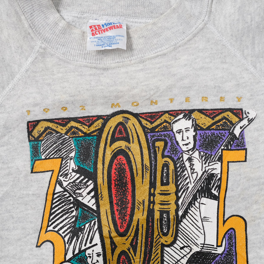 Vintage 1992 Monterey Jazz Festival Sweater Large