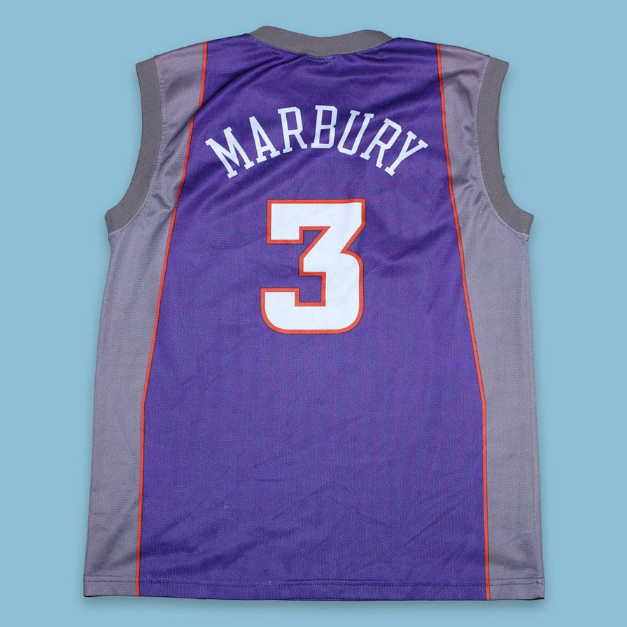 Vintage Champion Phoenix Suns Marbury Jersey XLarge - Double Double Vintage