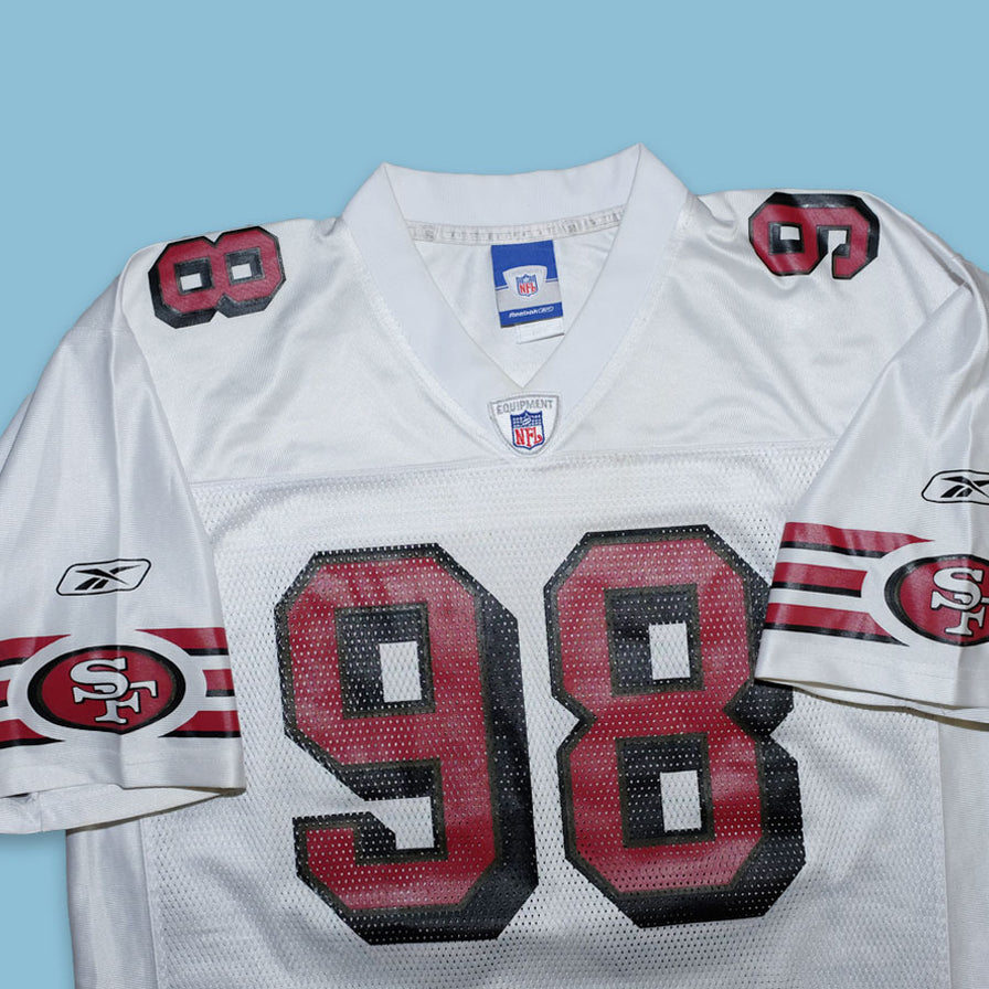 Vintage Reebok San Francisco 49ers Peterson Jersey XLarge - Double Double Vintage