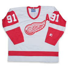 Vintage Starter Detroit Redwings Fedorov Jersey XLarge - Double Double Vintage