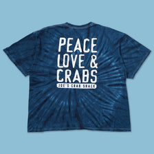 Vintage Crab Shack Tie Dye T-Shirt XLarge