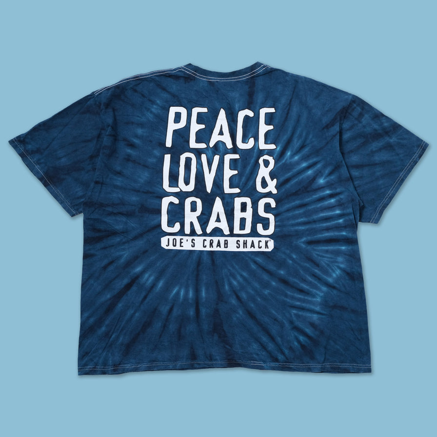 Vintage Crab Shack Tie Dye T-Shirt XLarge
