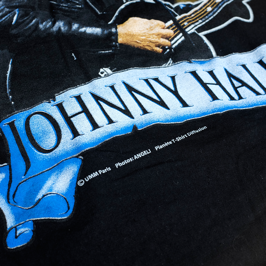 Rare 2003 Johnny Hallyday Tank Top XLarge - Double Double Vintage