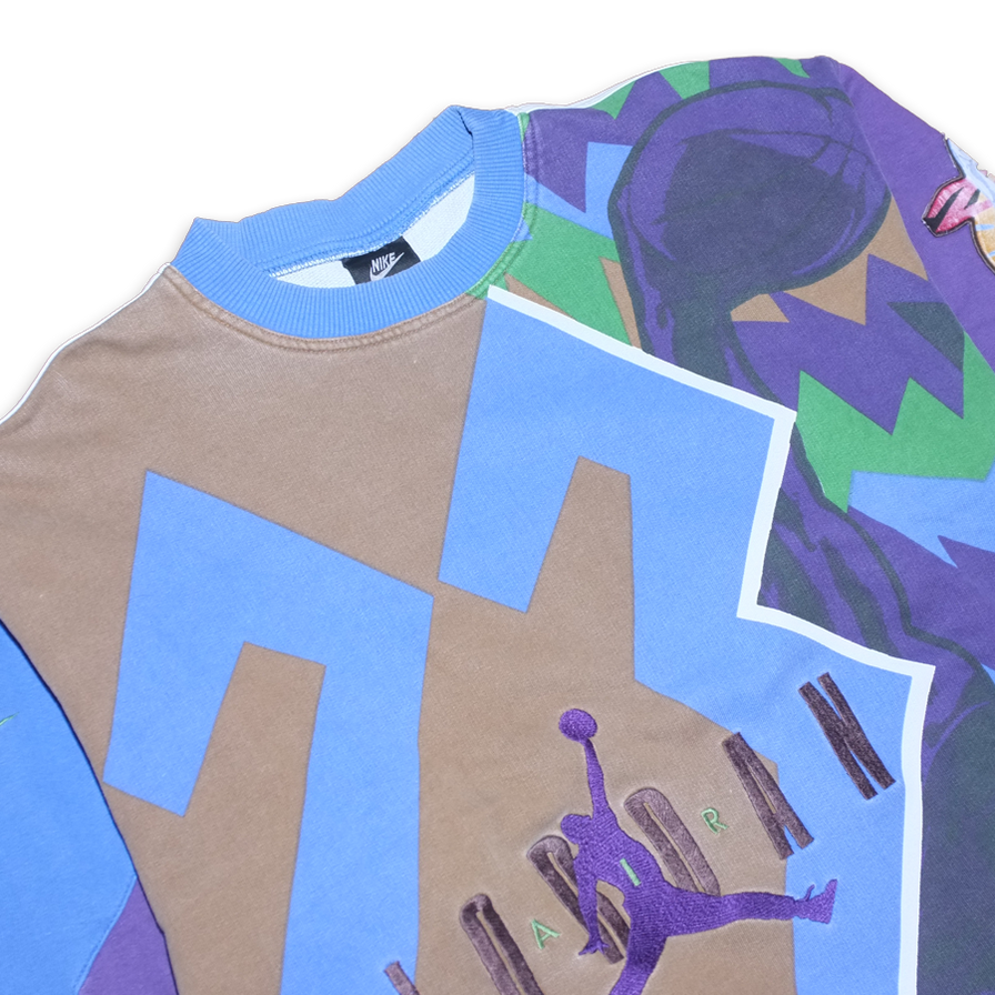 Rare Nike Air Jordan Crewneck Medium - Double Double Vintage