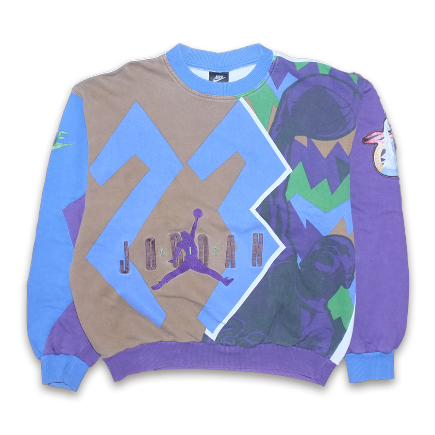 Rare Nike Air Jordan Crewneck Medium - Double Double Vintage