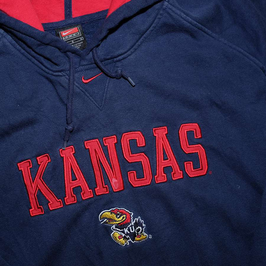 Vintage Nike Kansas Jayhawks Hoody Large / XLarge
