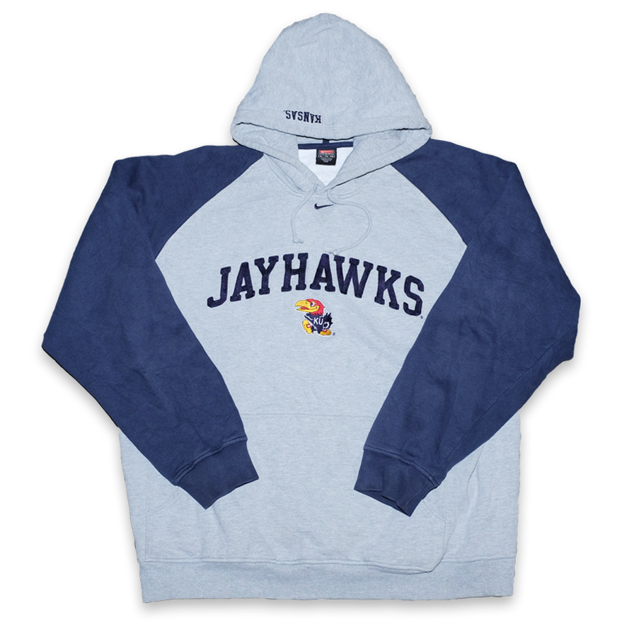 Vintage Nike Kansas Jayhawks Hoody XLarge