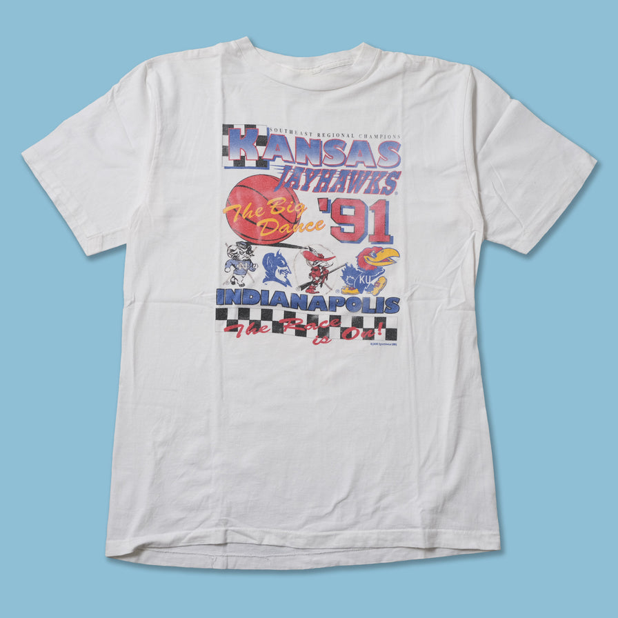 Vintage 1991 Kansas Jayhawks T-Shirt XLarge