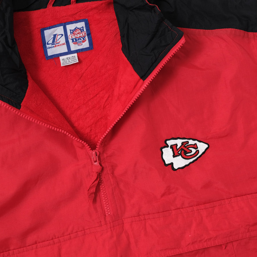 Vintage Kansas City Chiefs Windbreaker XLarge / XXLarge
