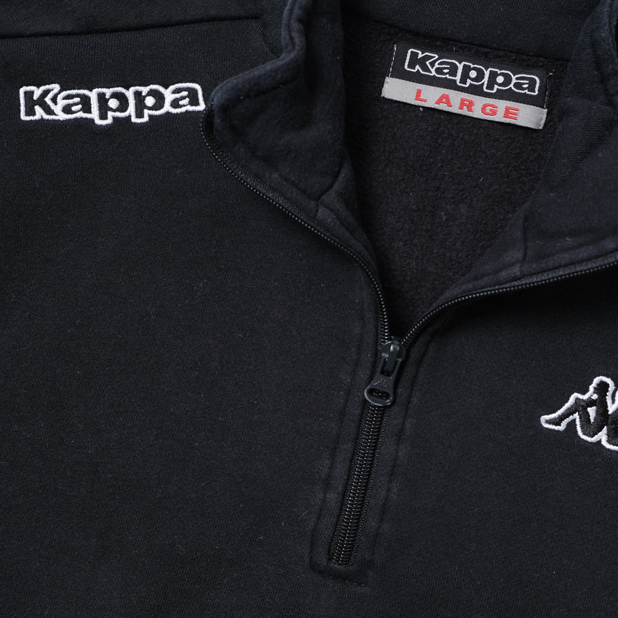 Vintage Kappa Women's Q-Zip Sweater Medium / Large