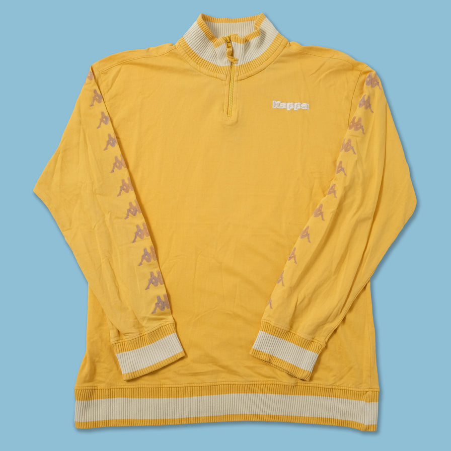 Vintage Kappa Q-Zip Sweater Large