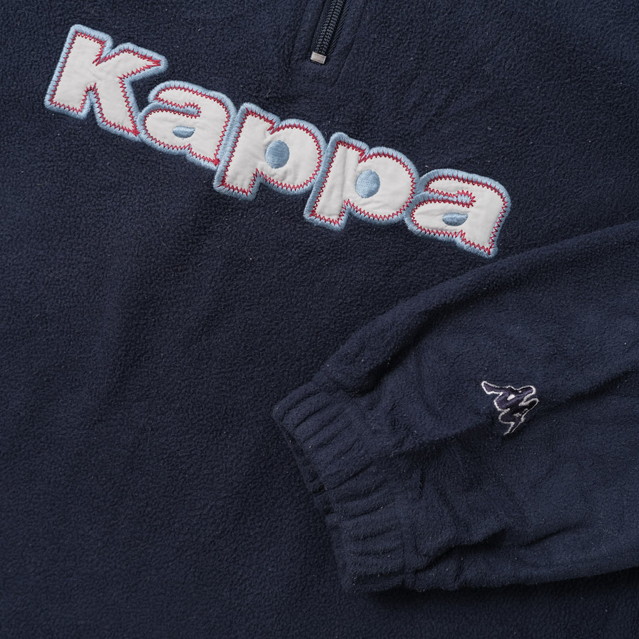 Vintage Kappa Q-Zip Fleece Small