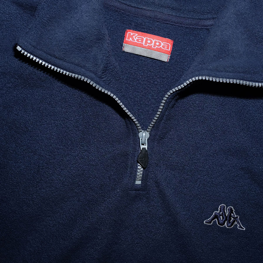 Vintage Kappa Q-Zip Fleece Large - Double Double Vintage