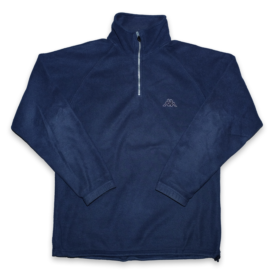 Vintage Kappa Q-Zip Fleece Large - Double Double Vintage