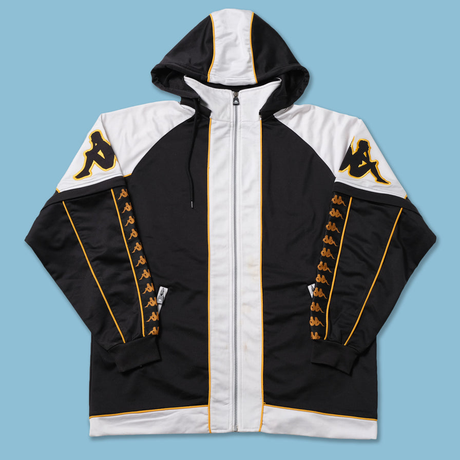 Black and white kappa jacket new arrivals