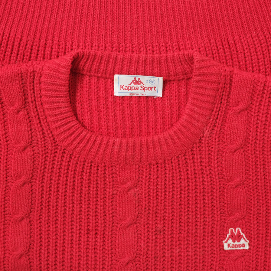 Vintage Kappa Knit Sweater Medium