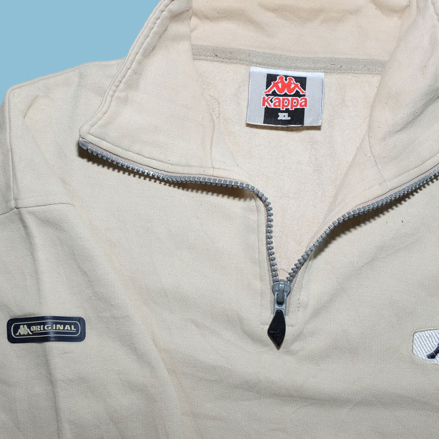 Kappa Q-Zip Sweater XLarge - Double Double Vintage
