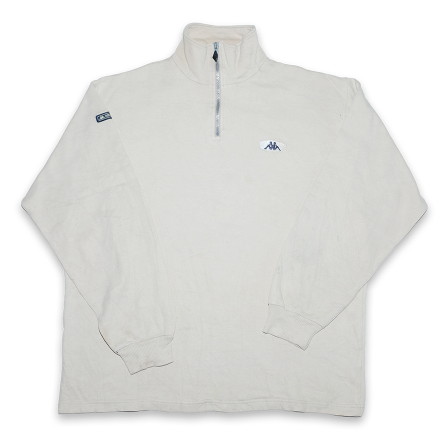 Kappa Q-Zip Sweater XLarge - Double Double Vintage