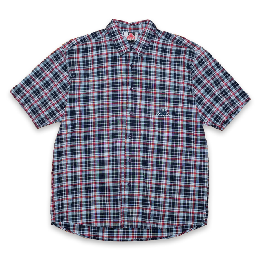 Kappa Short Sleeve Shirt Large - Double Double Vintage