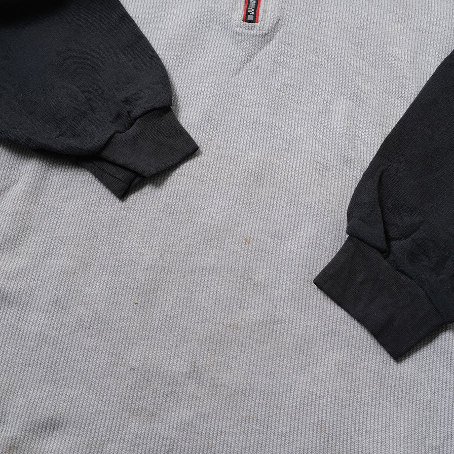 Vintage Kappa Q-Zip Sweater Large