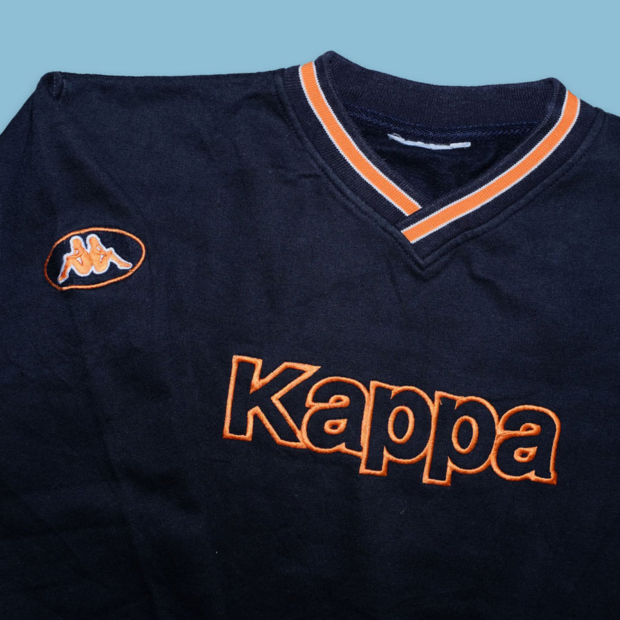 Vintage Kappa V-Neck Sweater Small - Double Double Vintage