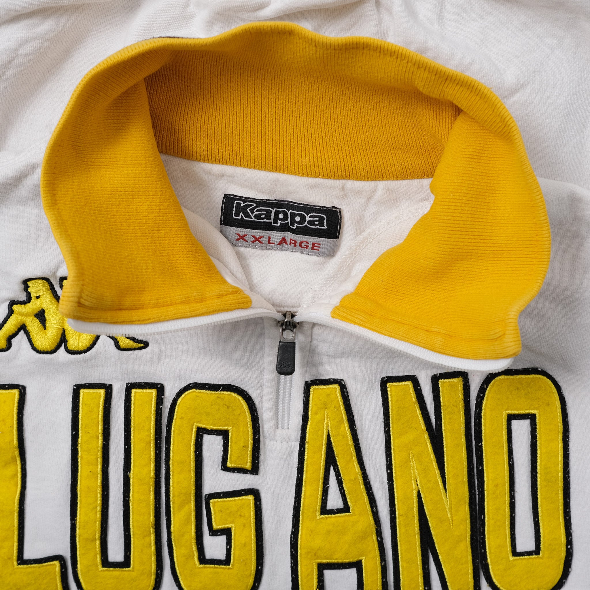 Vintage Kappa Lugano Q-Zip Sweater XLarge | Double Double Vintage