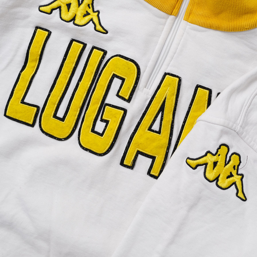 Vintage Kappa Lugano Q-Zip Sweater XLarge