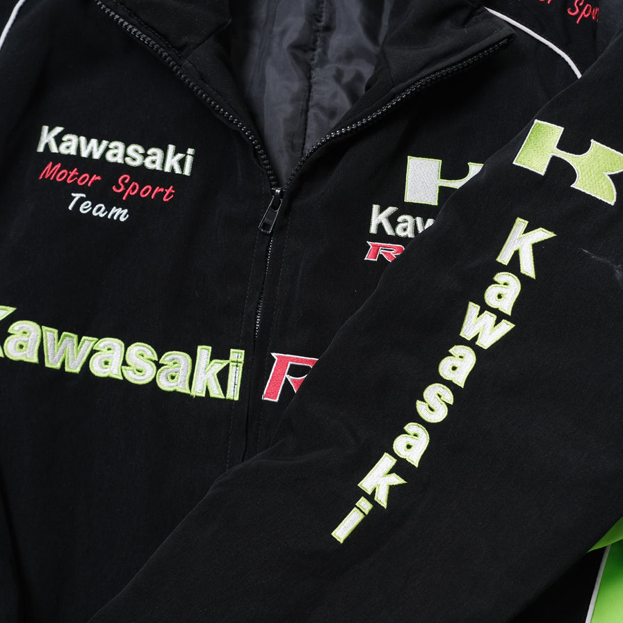Vintage Kawasaki Racing Jacket Large