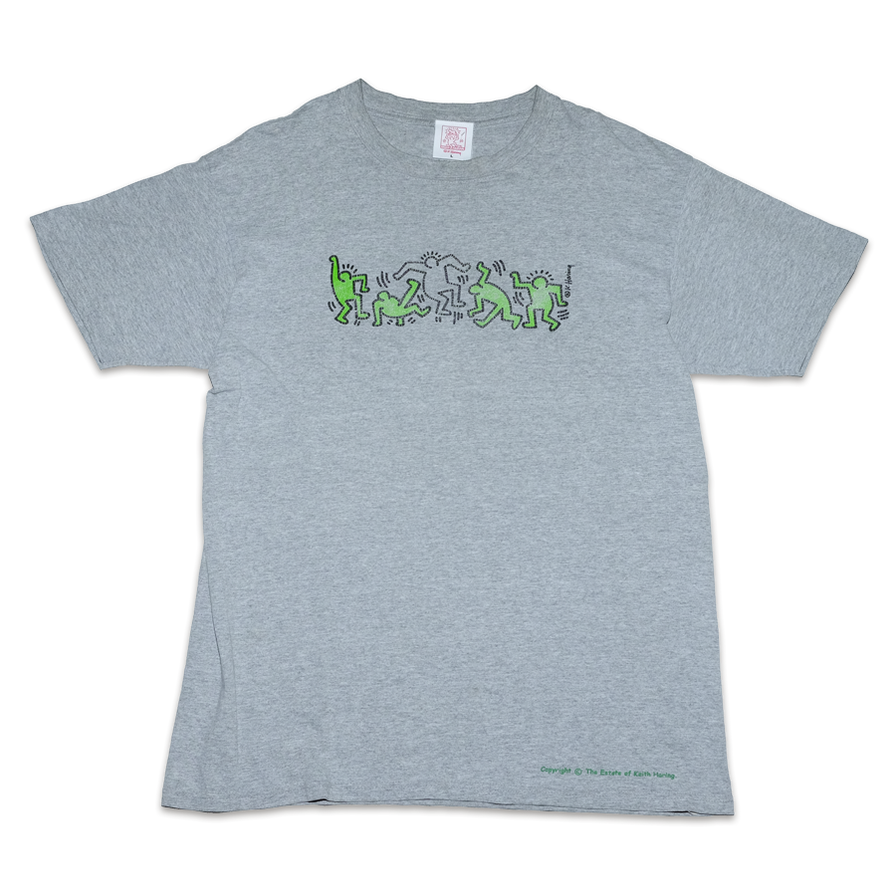 Vintage Keith Haring T-Shirt Large / XLarge - Double Double Vintage
