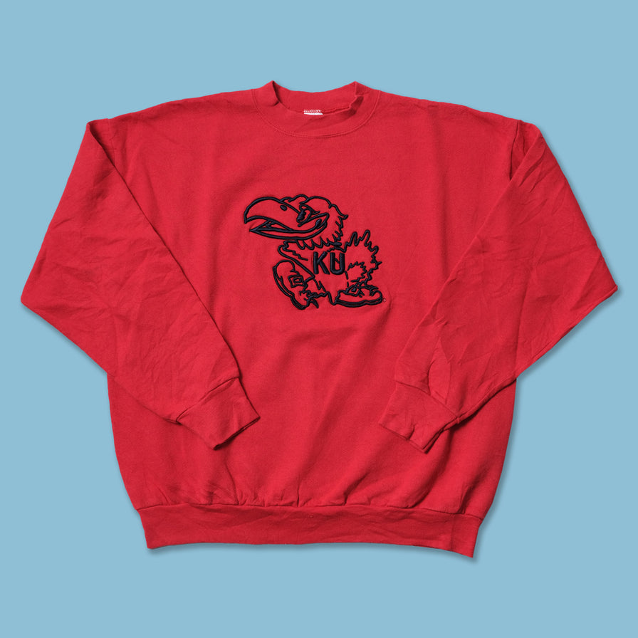 Vintage Kansas Jayhawks Sweater Large