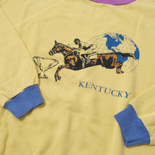 Vintage Kentucky Horse Race Sweater Large