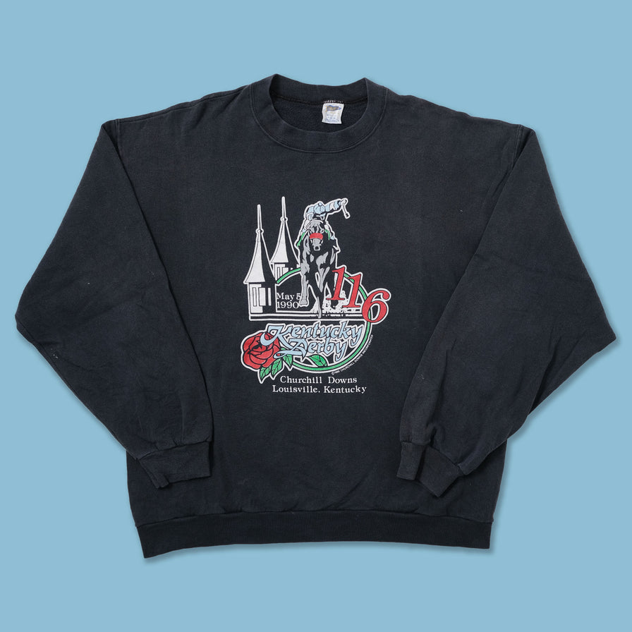 Vintage 1990 Kentucky Derby Sweater Large