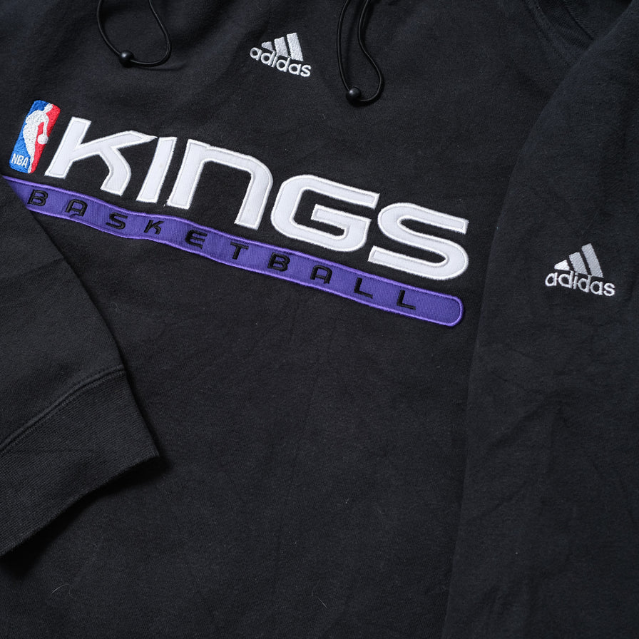 Vintage adidas Sacramento Kings Hoody XXL