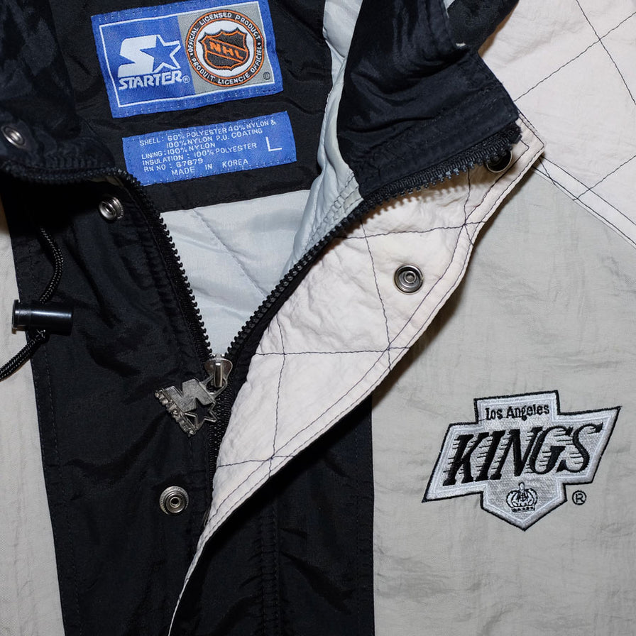 Vintage Starter Los Angeles Kings Jacket Large - Double Double Vintage