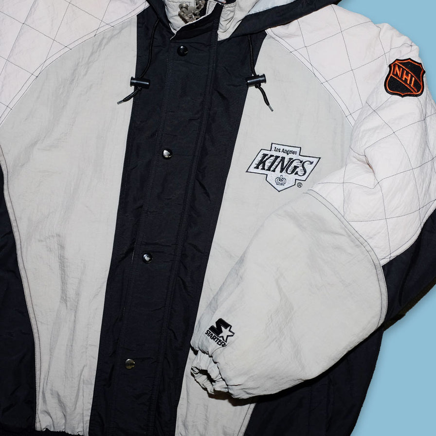 Vintage Starter Los Angeles Kings Jacket Large - Double Double Vintage