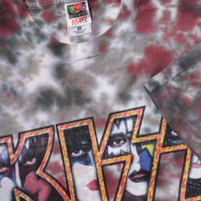 Vintage 1996 Kiss Army Tie Dye T-Shirt XLarge