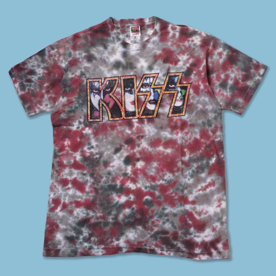 Vintage 1996 Kiss Army Tie Dye T-Shirt XLarge