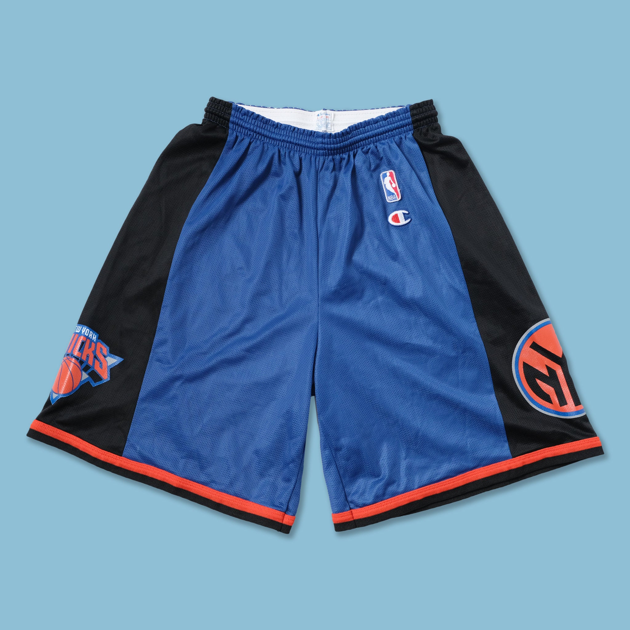 Vintage Champion New York Knicks Shorts Large Double Double Vintage