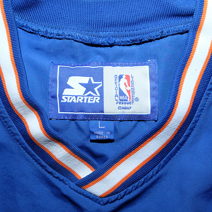 Starter New York Knicks Windbreaker Large - Double Double Vintage